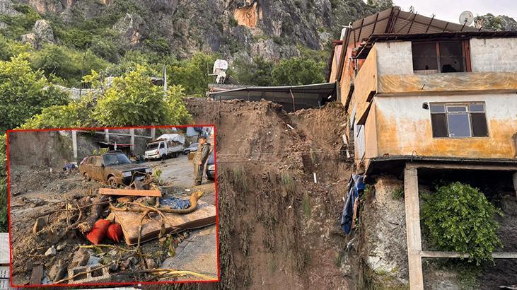 Hatay'da şiddetli sağanak! Köprü çöktü, araçlar sürüklendi: 1 kişi hayatını kaybetti