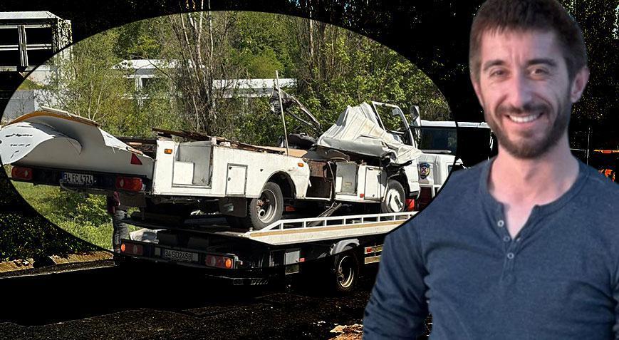 İstanbul’da korkunç kaza: Karavan hurdaya döndü, sürücü feci şekilde can verdi