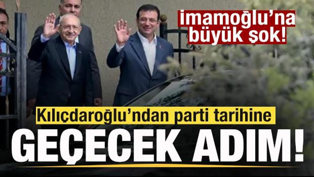 Kılıçdaroğlu’ndan parti tarihine geçecek adım! Düğmeye basıldı! İmamoğlu’na büyük şok!