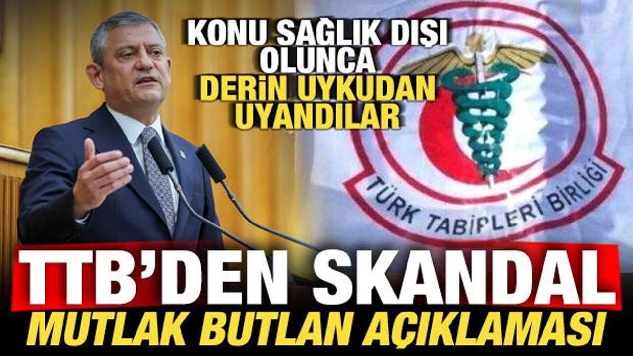 Konu sağlık dışı olunca derin uykudan uyandılar! TTB’den skandal mutlak butlan açıklaması