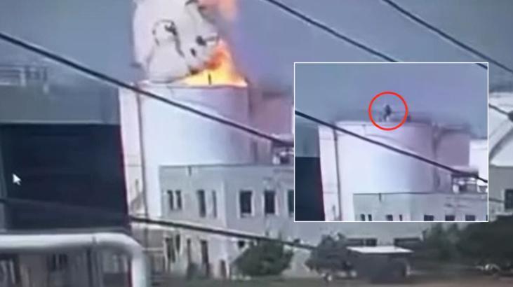 Mersin'den kahreden görüntü! Biyodizel üretim tesisindeki yangında hayatını kaybetmişti