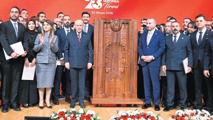 MHP Siyaset ve Liderlik Okulu’nun 23. Dönem Sertifika Töreni düzenlendi: ‘Siyaset çıkar yarışı değildir’
