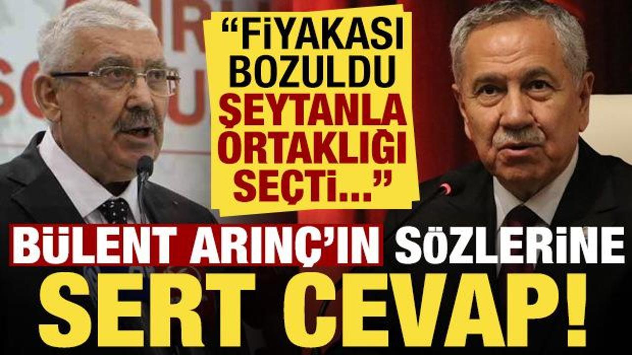 MHP’li Semih Yalçın’dan Bülent Arınç’a sert cevap: Şeytanla ortaklığı seçti…