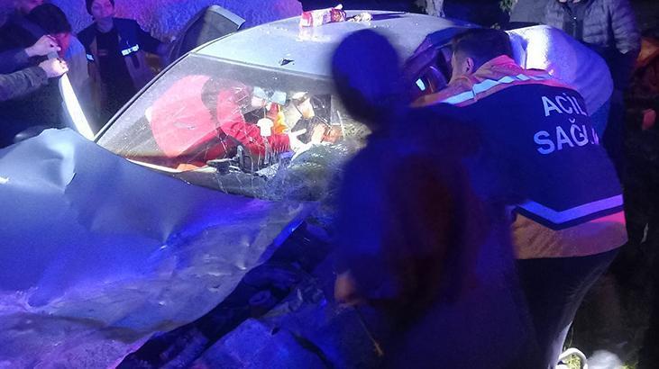 Muş'ta feci kaza! Otomobil takla attı: 1 ölü, 3 yaralı