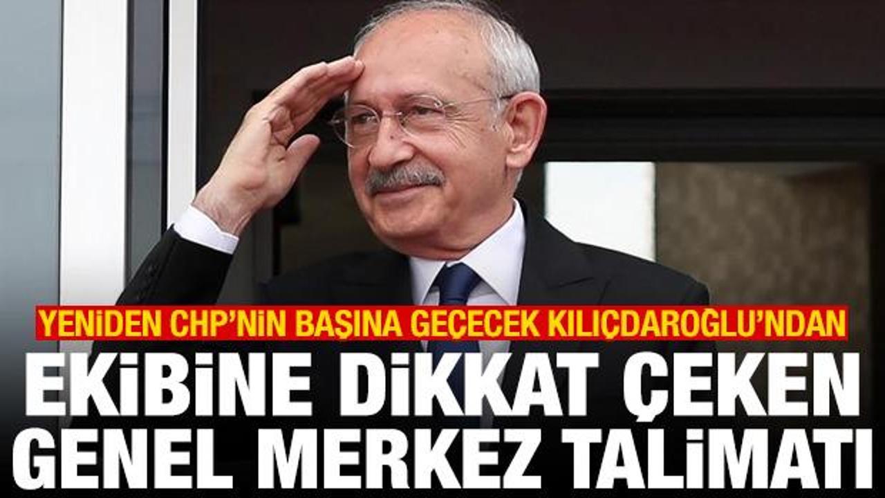 Mutlak butlan kararı sonrası Kılıçdaroğlu’ndan ekibine ‘Genel Merkez’ talimatı