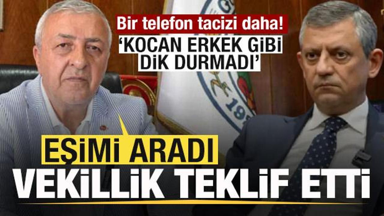 Özgür Özel’den AK Parti’ye katılan başkanın eşine telefon! Önce vekillik sonra hakaret