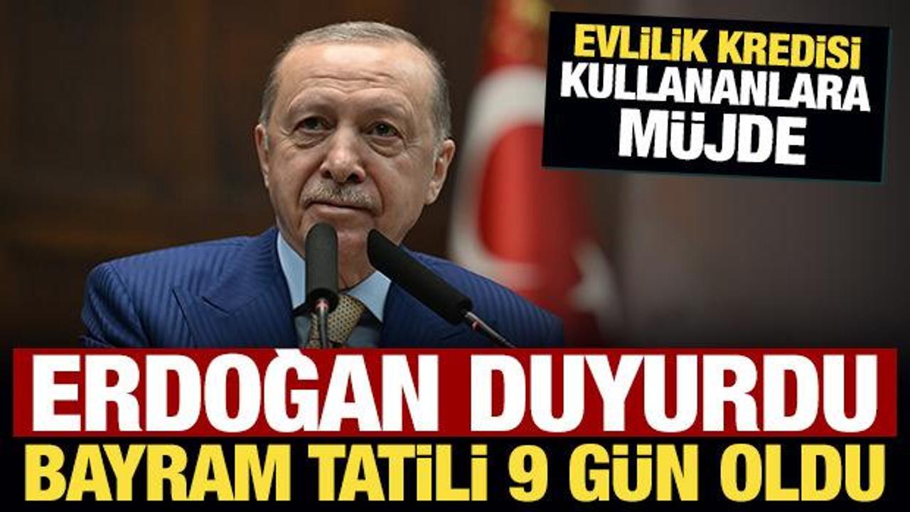 Son Dakika: Kurban Bayramı tatili 9 güne çıkarıldı