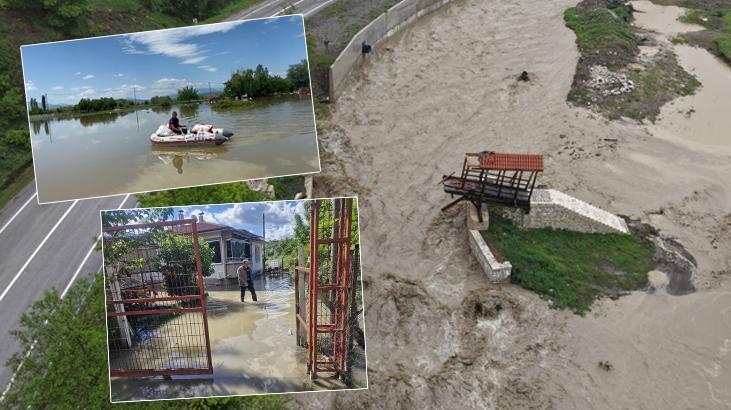 Tokat, Kastamonu ve Amasya'da sağanak yağış hayatı felç etti! Sel riski nedeniyle eğitime ara verildi, evler tahliye edildi