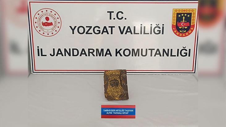 Yozgat’ta kaçak eser operasyonu! Paha biçilemeyen kitap ele geçirildi