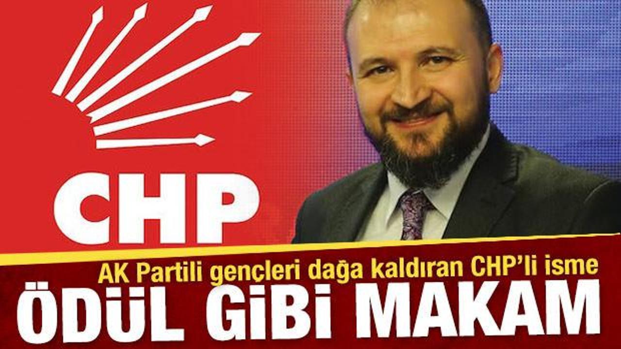 AK Partili gençleri dağa kaldıran CHP’li isme belediyede ödül gibi makam