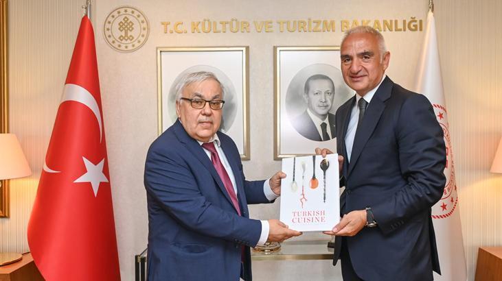 Bakan Ersoy, Rusya'nın yeni büyükelçisini ağırladı