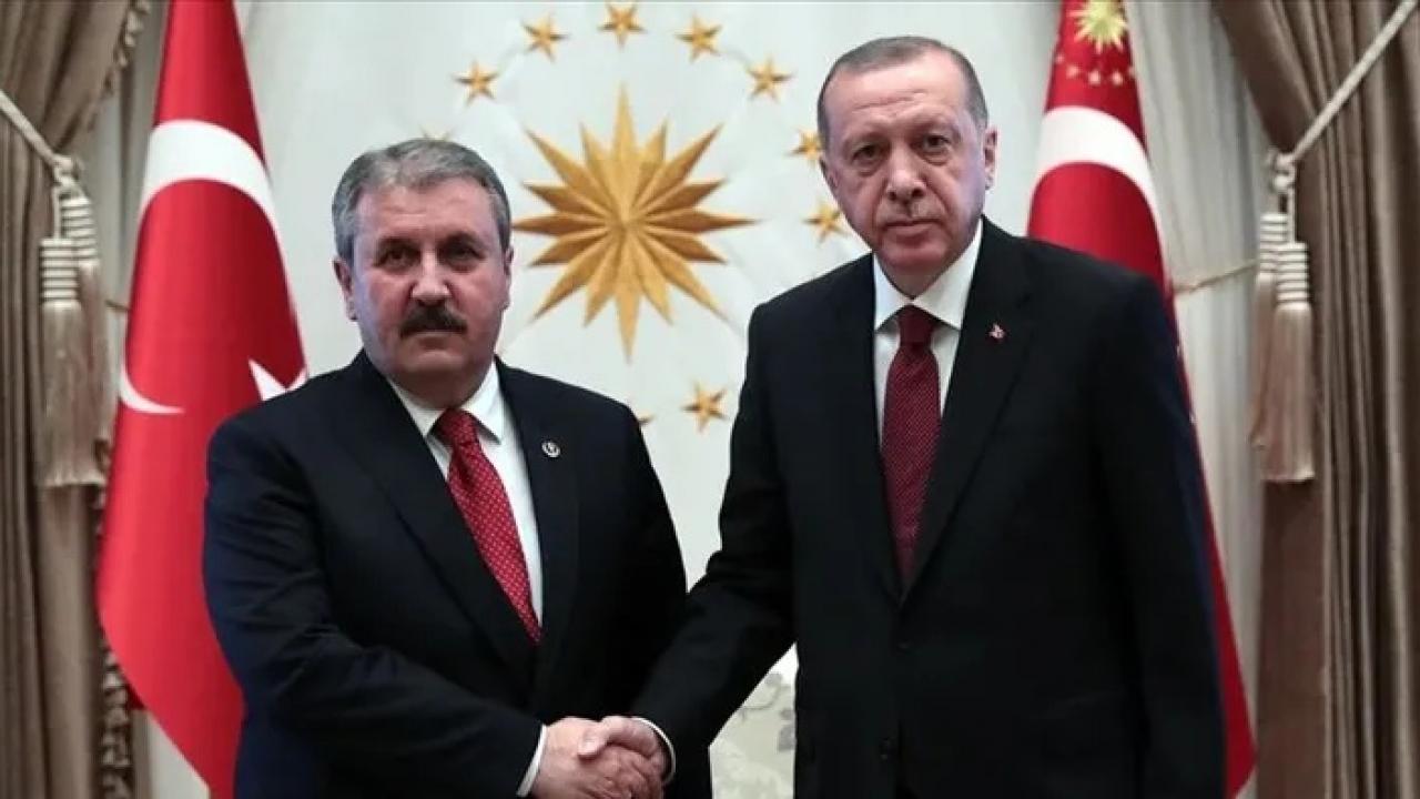Başkan Erdoğan’dan Mustafa Destici’ye tebrik mesajı