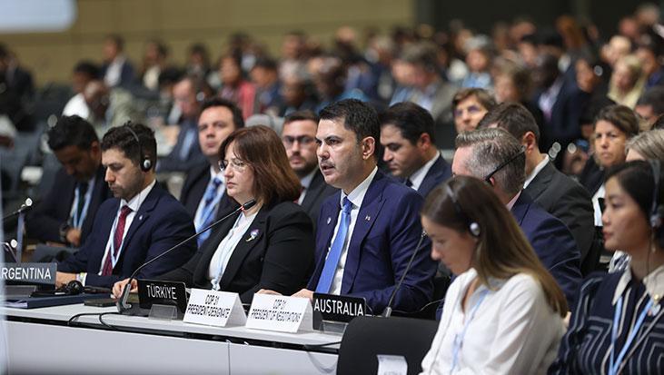 Bonn'da "1,5 derece" vurgusu! Bakan Kurum'dan ülkelere net çağrı: Taahhütleri yerine getirin