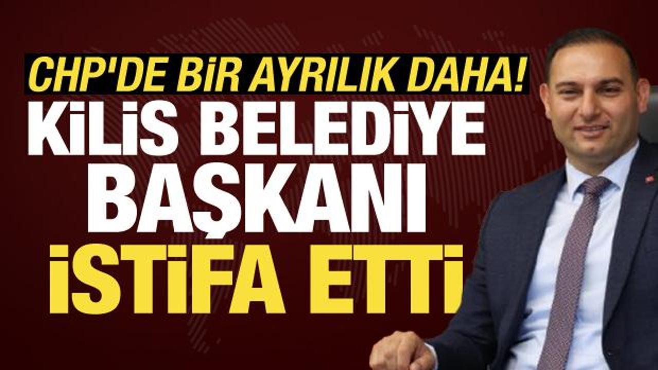 CHP’de bir ayrılık daha! Kilis Belediye Başkanı Hakan Bilecen istifa etti