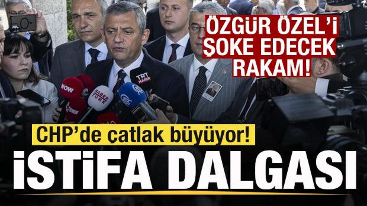 CHP’de istifa dalgası! Gürsel Tekin açıkladı! Özgür Özel’i şoke edecek rakam