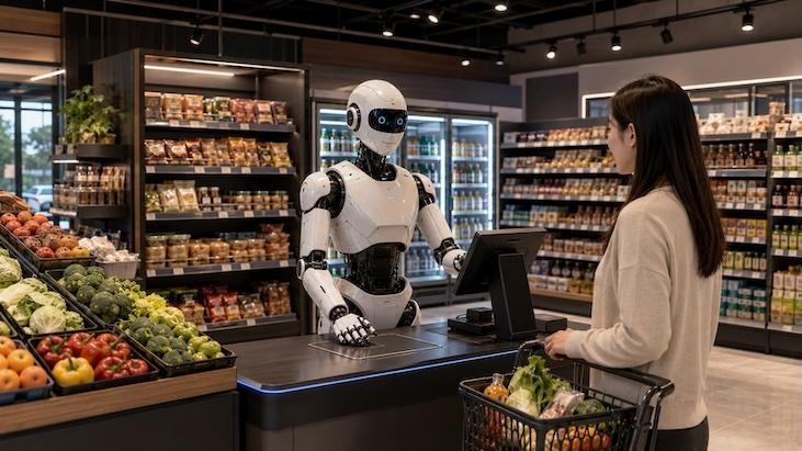 İnsansı robotun işlettiği ilk market açılıyor