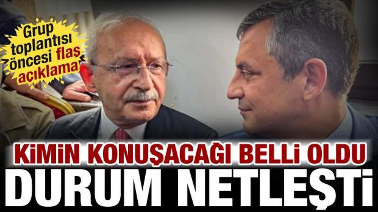 Kılıçdaroğlu grup toplantısında konuşacak mı? Dikkat çeken açıklama: Öyle bir şey olmaz!