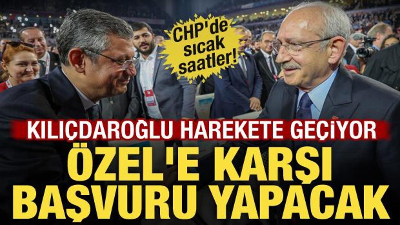 Kılıçdaroğlu’ndan yeni hamle: Özgür Özel’i engellemek için başvuru yapacak
