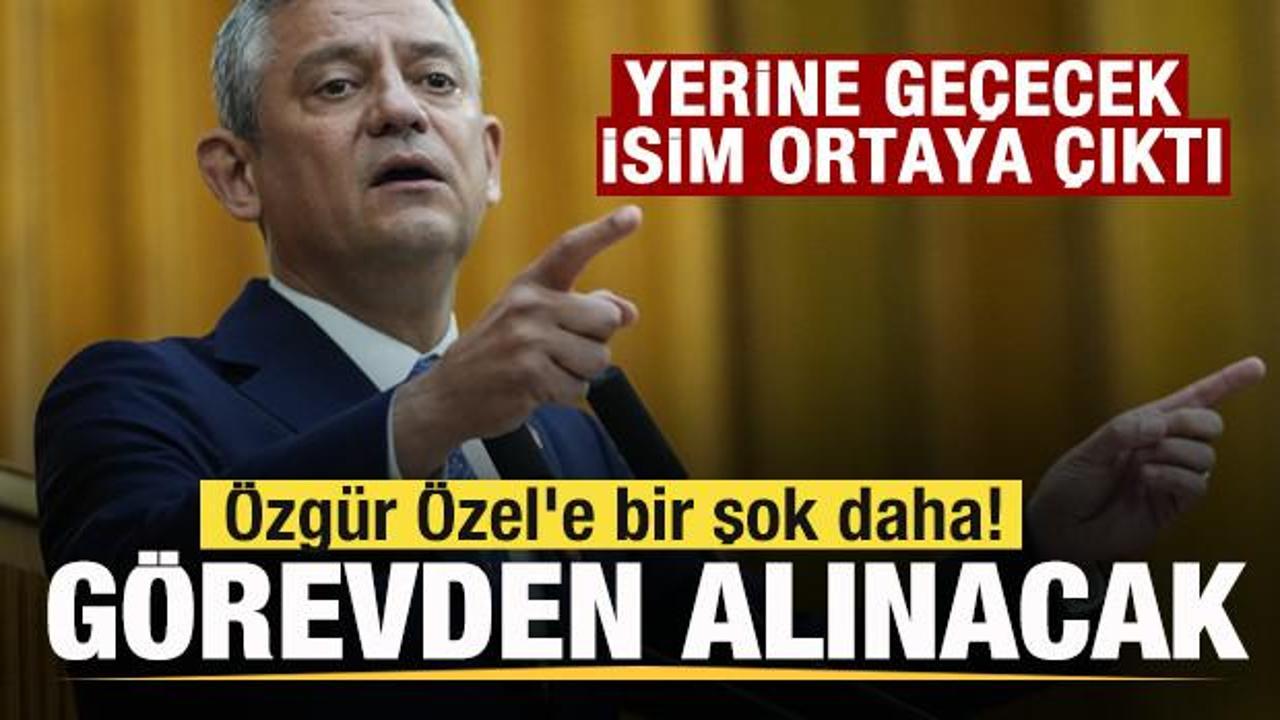 Özgür Özel’e bir şok daha! Görevden alınacak! Yerine geçecek isim ortaya çıktı