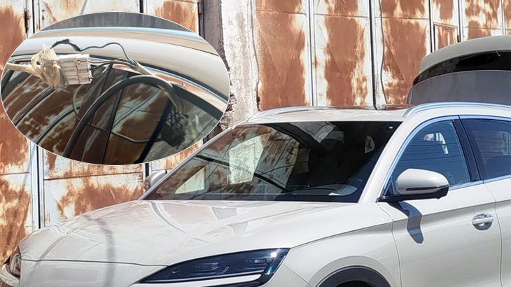Şaşkına çeviren düzenek: Kaçak elektrikle araç şarj istasyonu