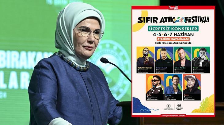 Sıfır Atık Festivali başlıyor! Emine Erdoğan'ın himayelerinde yürütülen hareket İstanbul'da buluşuyor