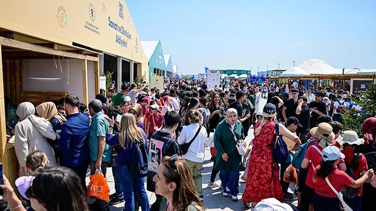 Sıfır Atık Festivali'nde ikinci gün coşkusu! Sanal gerçeklikten geri dönüşüm atölyelerine dolu dolu festival
