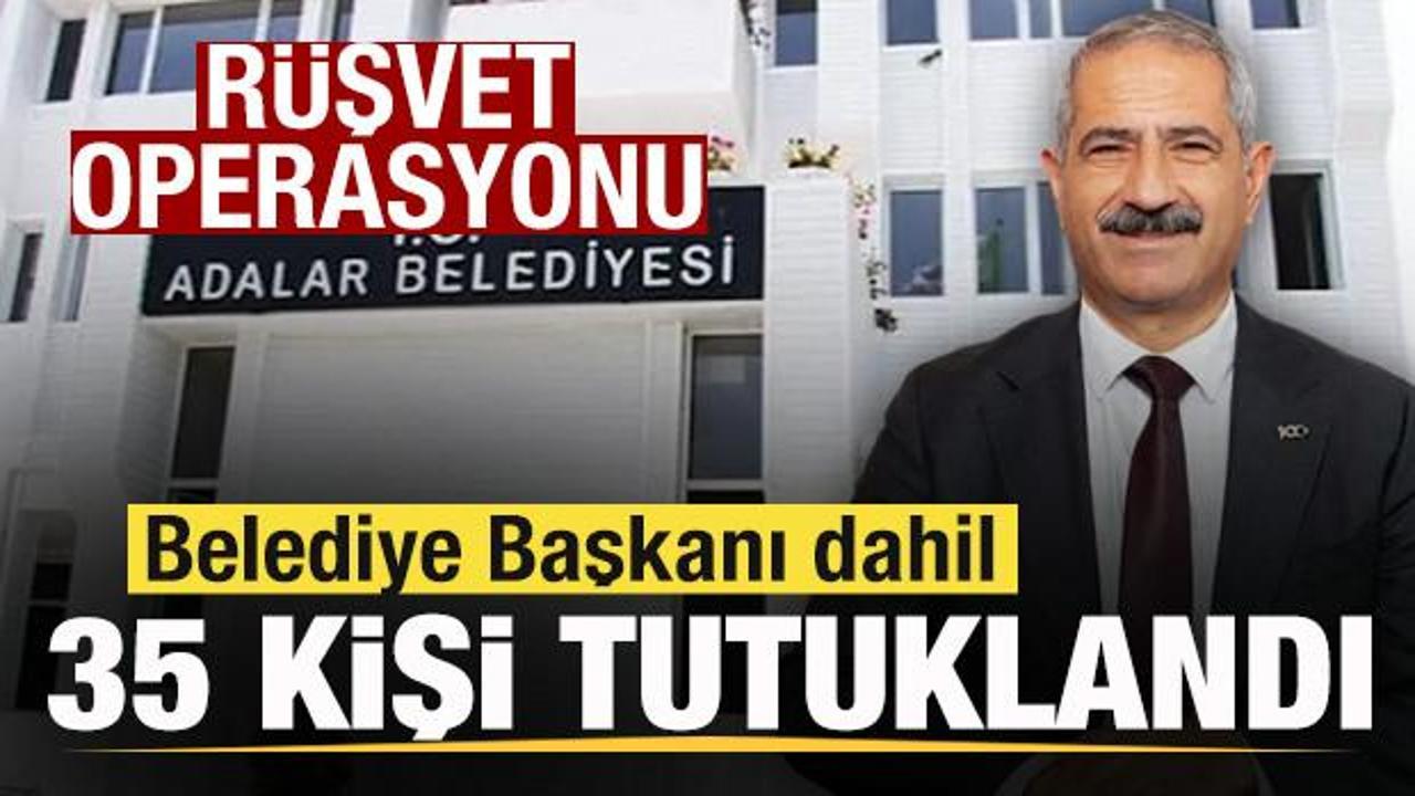 Son dakika: Rüşvet operasyonu! Belediye Başkanı Akpolat dahil 35 şüpheli tutuklandı