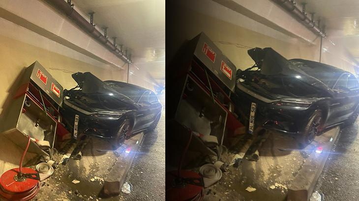 Son dakika… Avrasya Tüneli'nde kaza! Valilikten 'deniz suyu' açıklaması