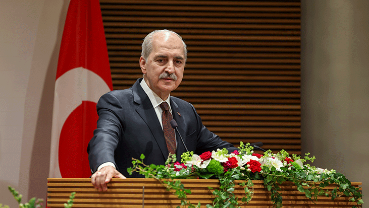 TBMM Başkanı Kurtulmuş: BM, New York'taki bir kafeden farksız hale geldi