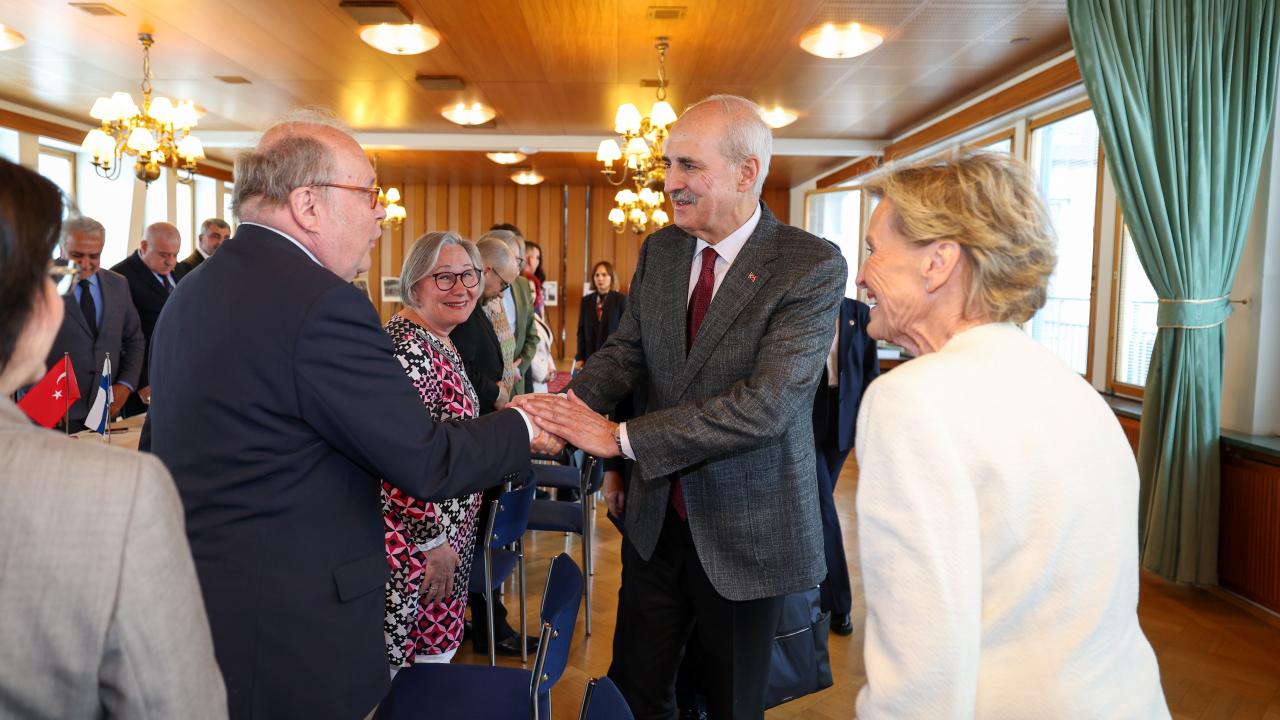 TBMM Başkanı Kurtulmuş’tan Finlandiya İslam Cemaatine ziyaret
