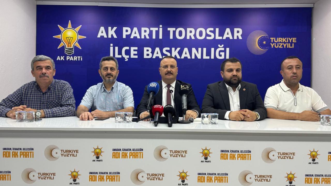 AK Parti’den Toroslar Meclisi tepkisi: Demokrasiye kara leke sürüldü