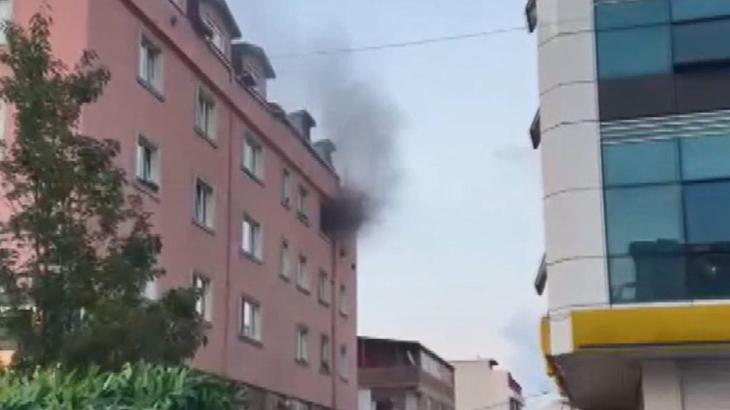 Hakkında uzaklaştırma kararı olan koca, havalandırma boşluğundan girip evi ateşe verdi