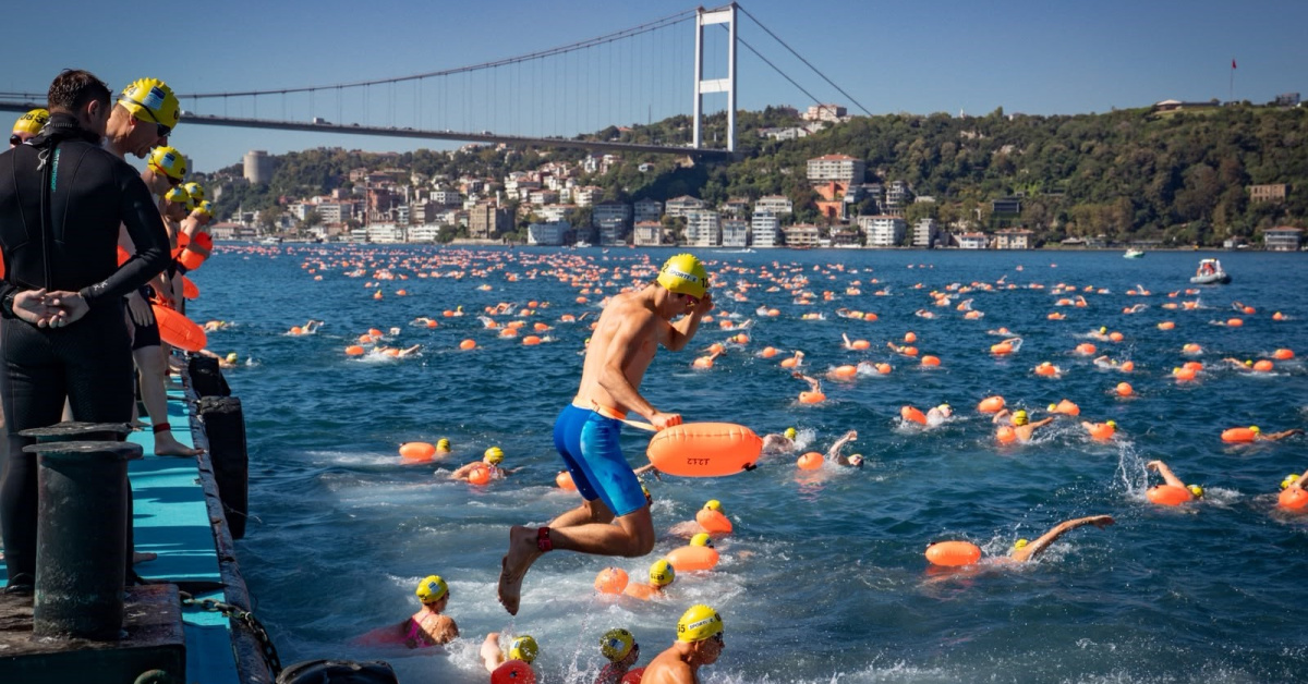 38. Boğaziçi Kıtalararası Yüzme Yarışı tamamlandı