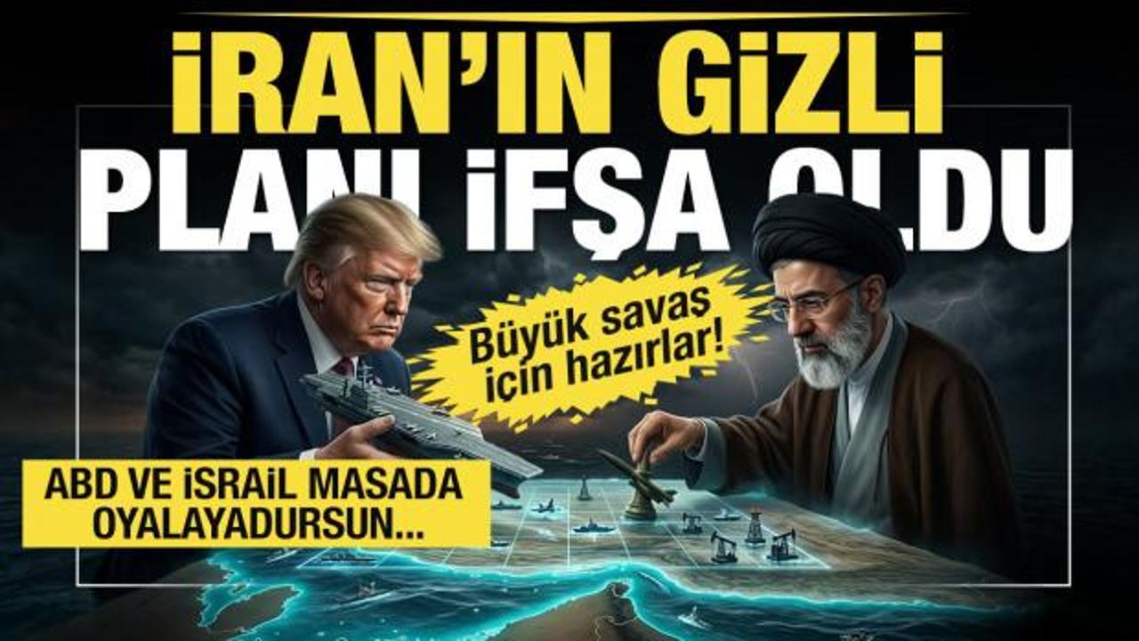 ABD ve İsrail müzakere masasında oyalarken İran’ın gizli savaş planı ifşa oldu