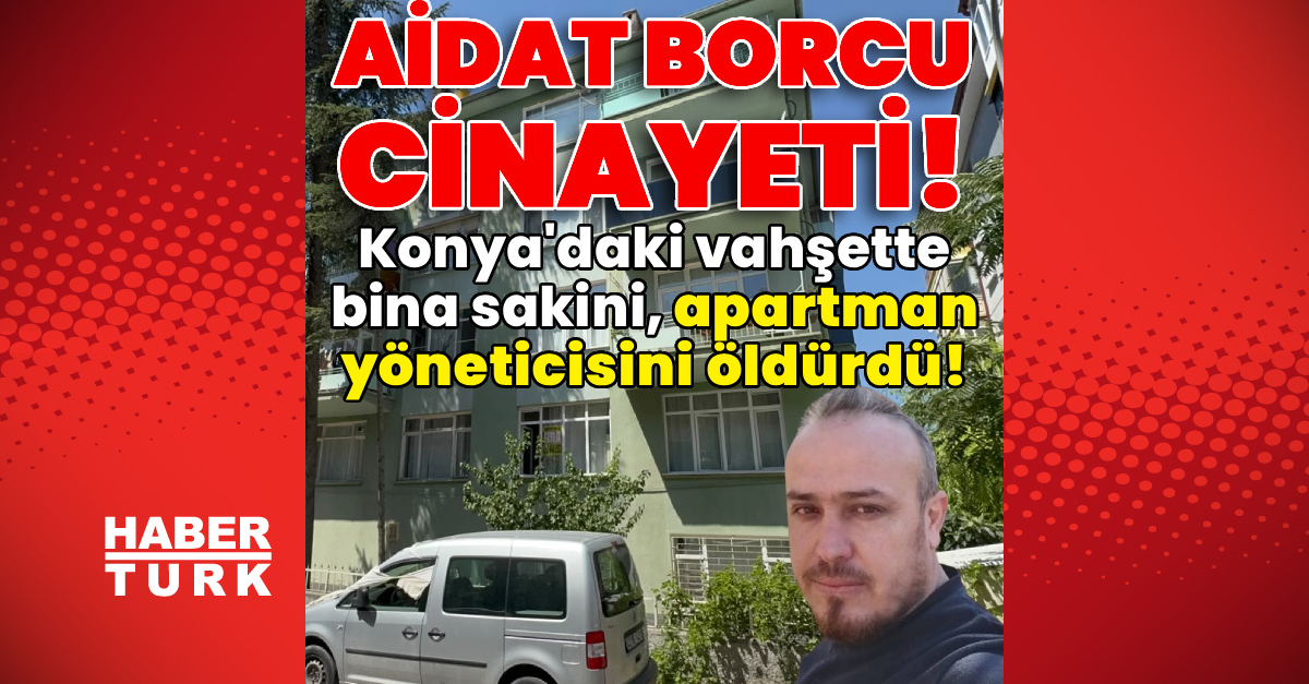 Aidat borcu cinayeti! Tartıştığı apartman yöneticisini öldürdü!