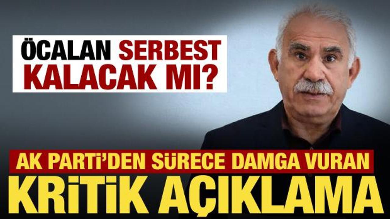 AK Parti’den “Terörsüz Türkiye” sürecine net mesaj! Öcalan detayı dikkat çekti