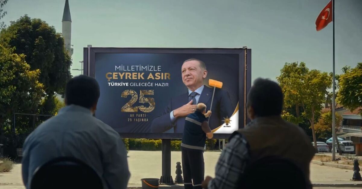 AK Parti’nin 25. kuruluş yıl dönümü için yeni video hazırlandı