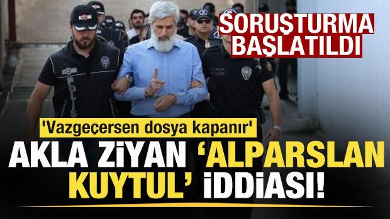 Akla ziyan ‘Alparslan Kuytul’ iddiası! ‘Vazgeçersen dosya kapanır’ teklifine yalanlama!