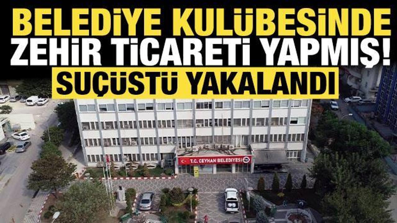 Belediyenin kulübesinde zehir ticareti yapmış: Suçüstü yakalandı!