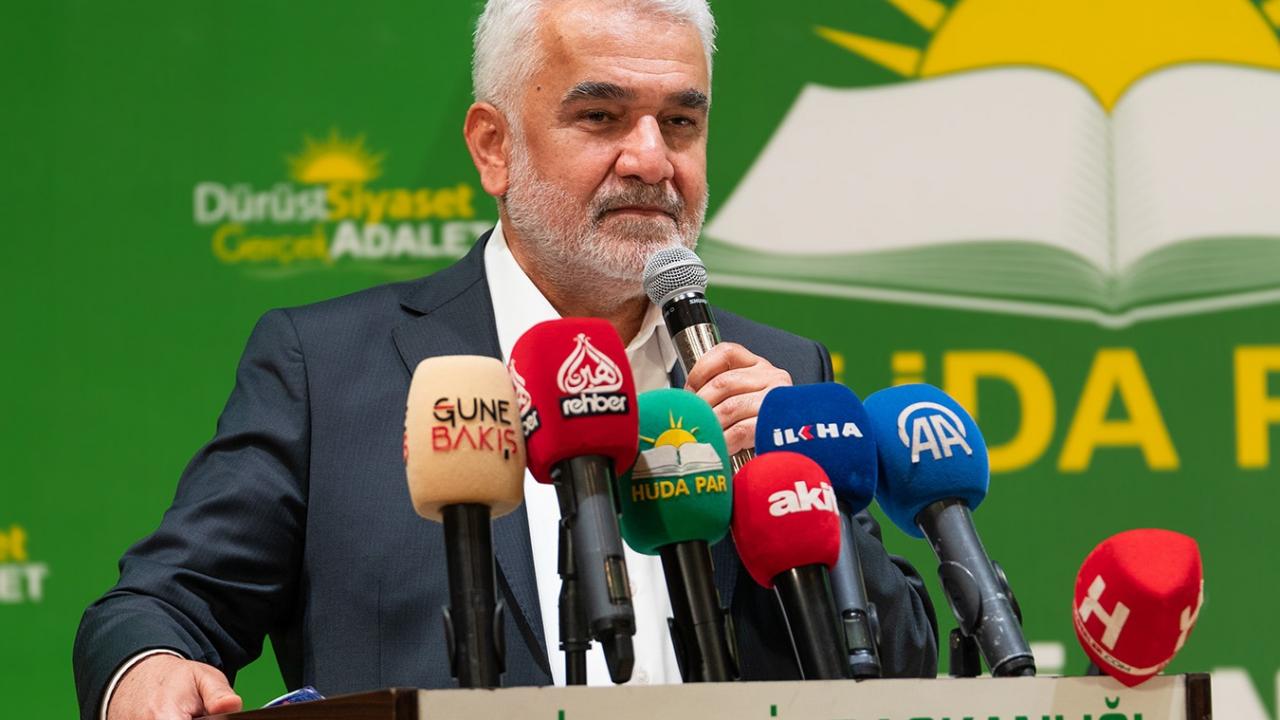 HÜDA PAR Genel Başkanı Yapıcıoğlu: Terör ülkenin gündeminden bütünüyle çıkmalı