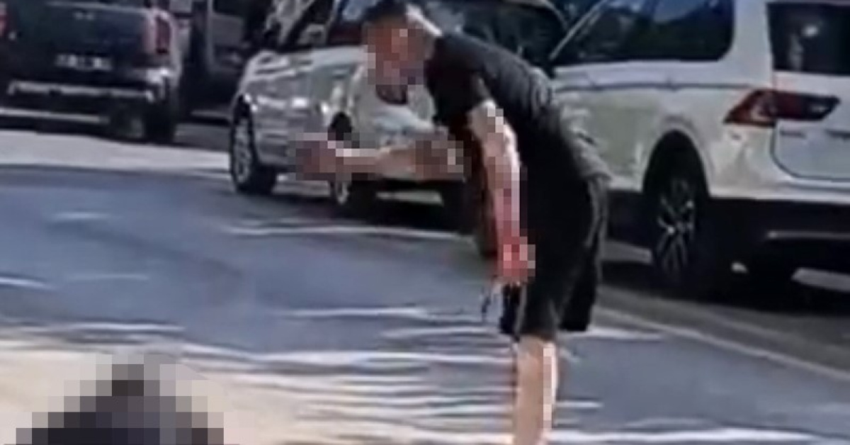 Husumetlisini öldürüp başında bekledi!