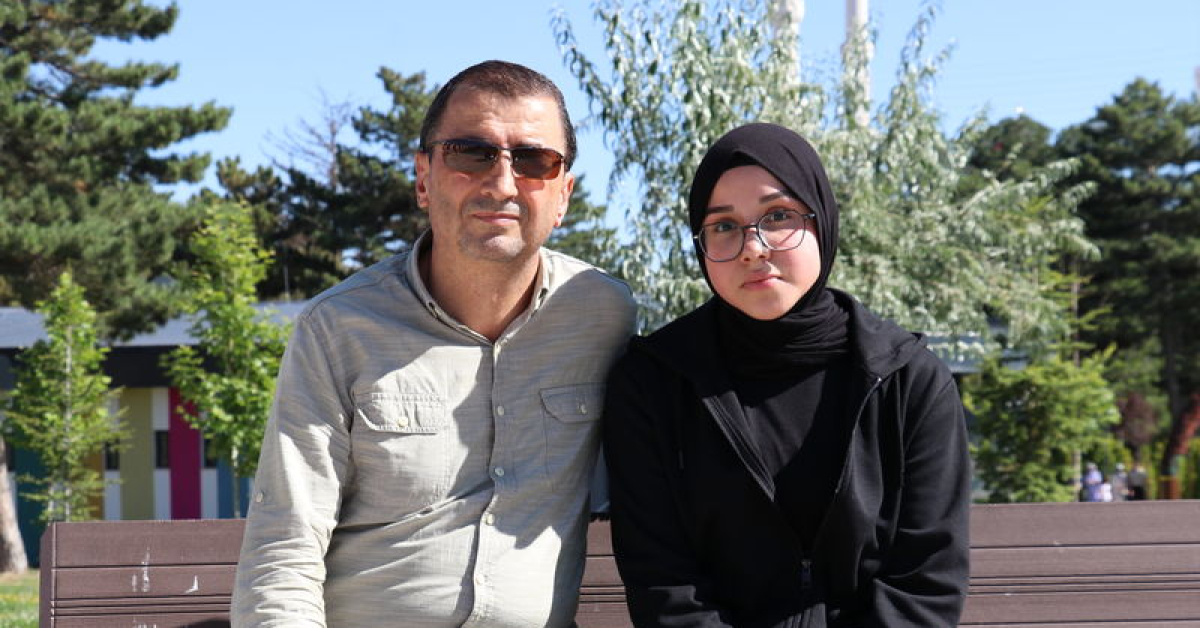LGS’de 500 tam puanla meslek lisesini tercih eden Elif Müberra’nın hedefi uçak mühendisliği