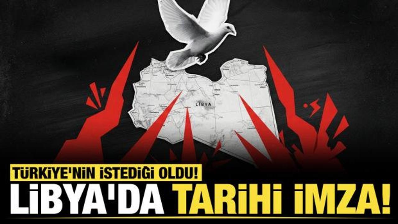 Libya’da tarihi imza ve eş zamanlı patlama: Birleşik hükümet için düğmeye basıldı!