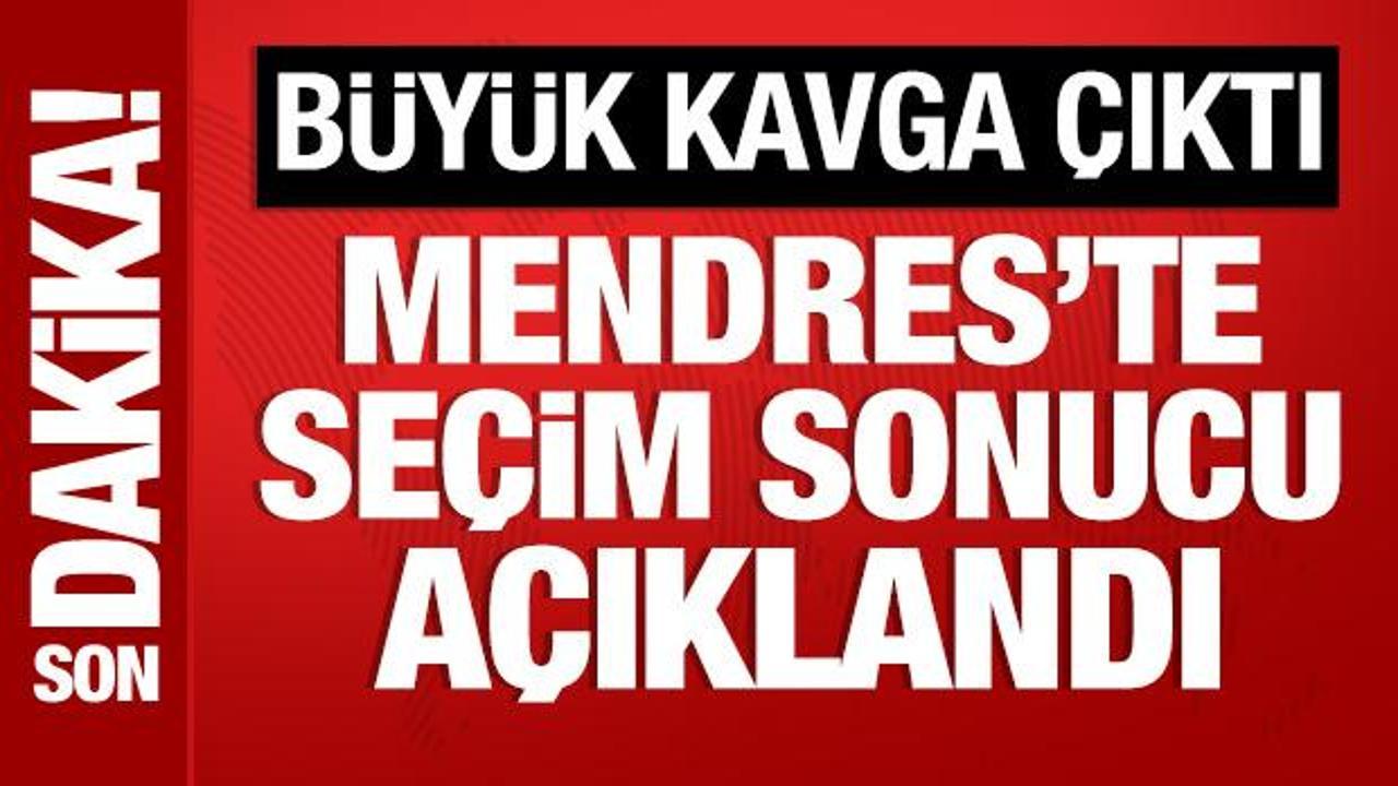 Menderes’te büyük kavga! Seçimi AK Parti’nin adayı kazandı