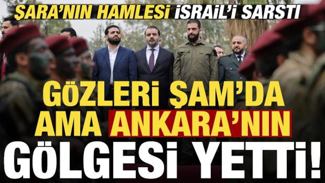 Şara’nın hamlesi İsrail’i sarstı! Gözleri Şam’da ama Ankara’nın gölgesi yetti…