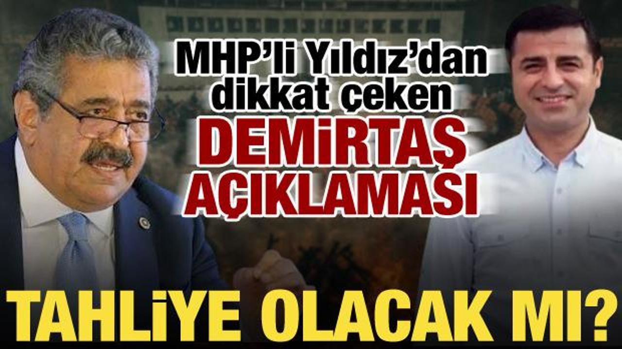 Selahattin Demirtaş’ın akıbeti merak ediliyordu! MHP’den dikkat çeken açıklama geldi