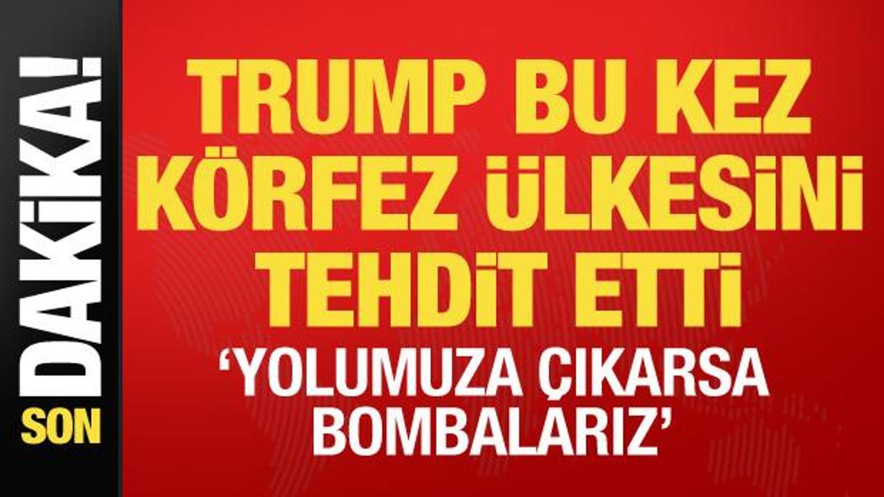 Son dakika… Trump: Eğer Umman yolumuza çıkarsa onları yerle bir ederiz!