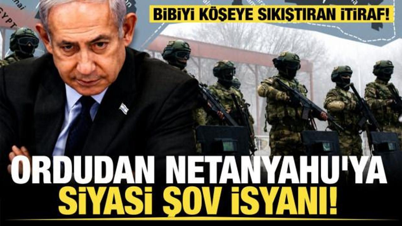 Tel Aviv karıştı: İsrail ordusundan Netanyahu’ya siyasi şov isyanı