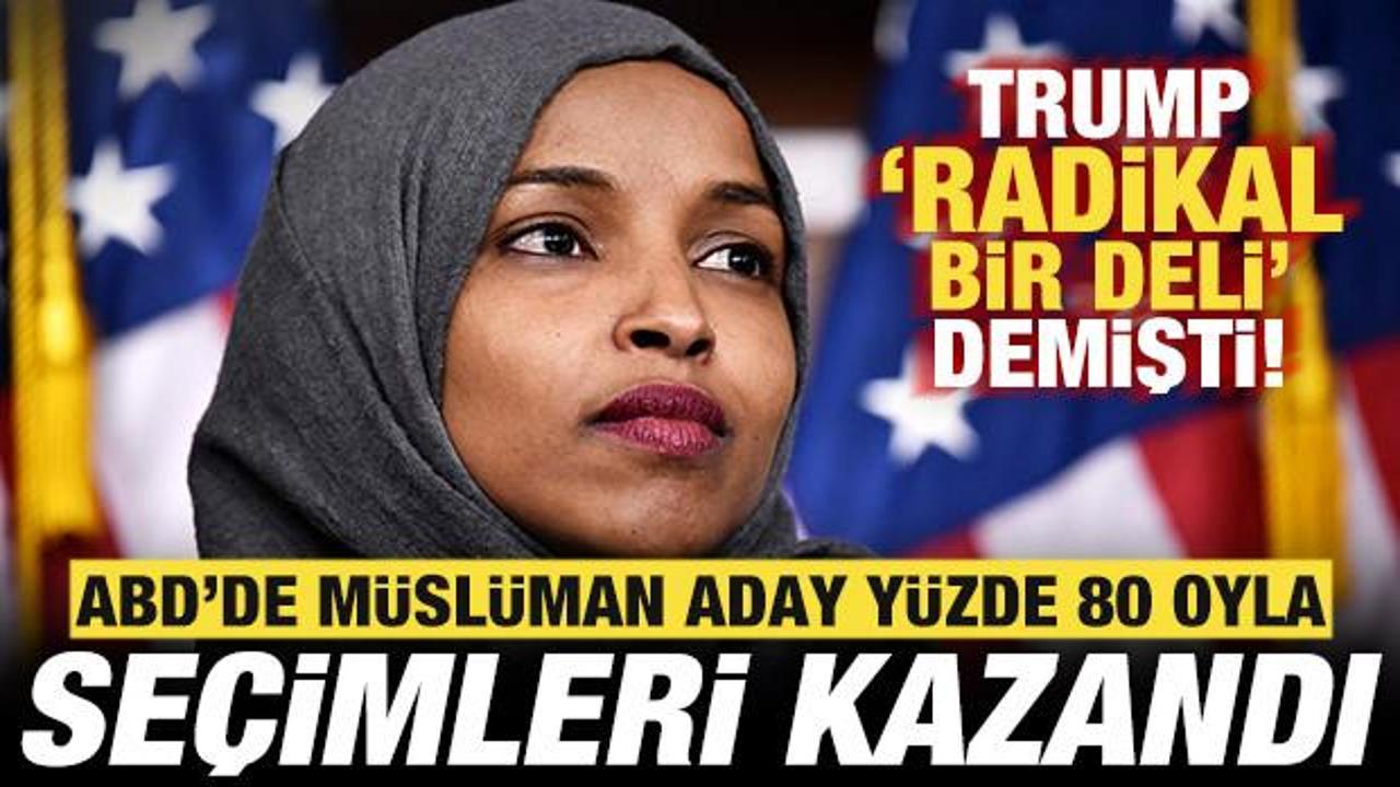 Trump ‘solcu bir deli’ demişti: ABD’de Müslüman aday yüzde 80 oyla seçimleri kazandı