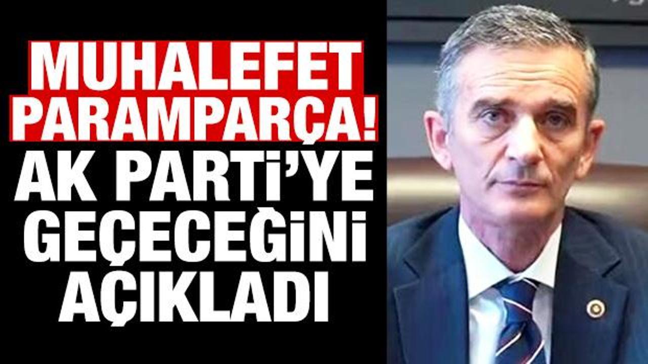 Ümit Dikbayır, AK Parti’ye geçeceğini açıkladı
